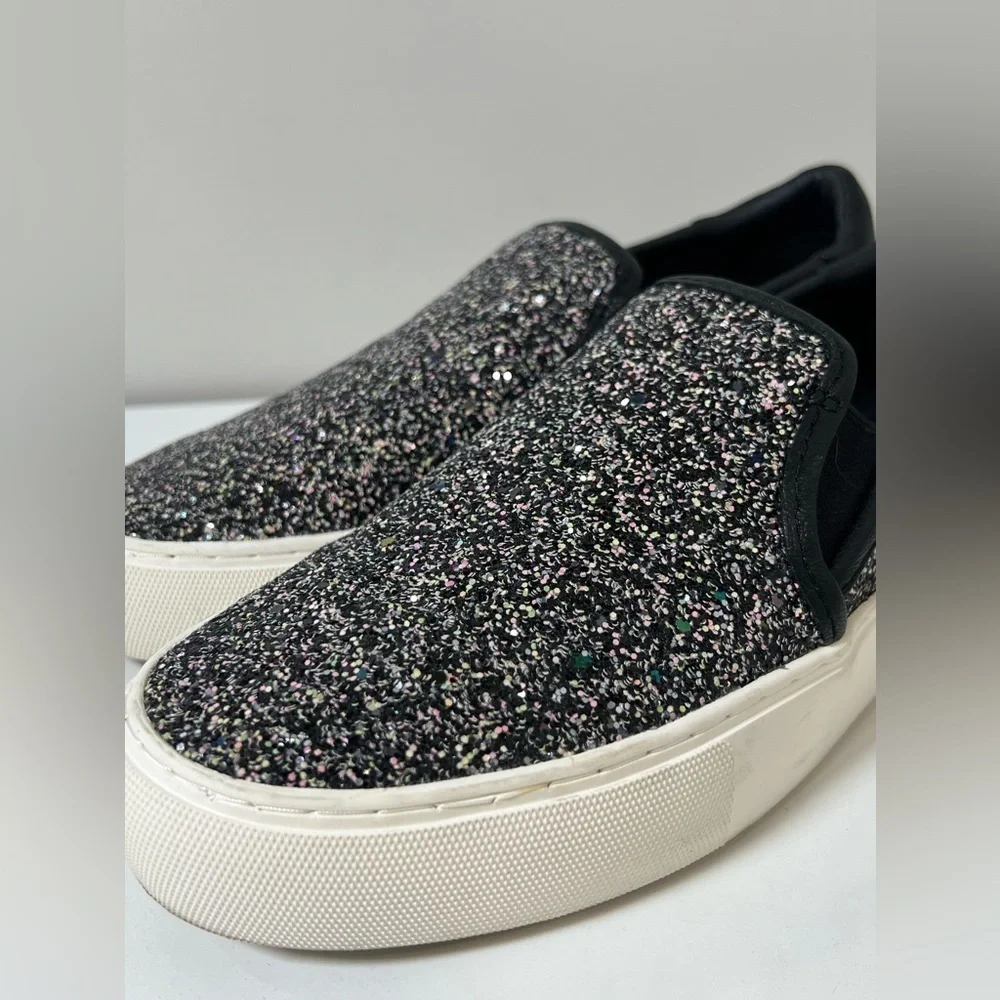 UGG Black Multi-Glitter Slip-On Shoes - Picture 9 of 15